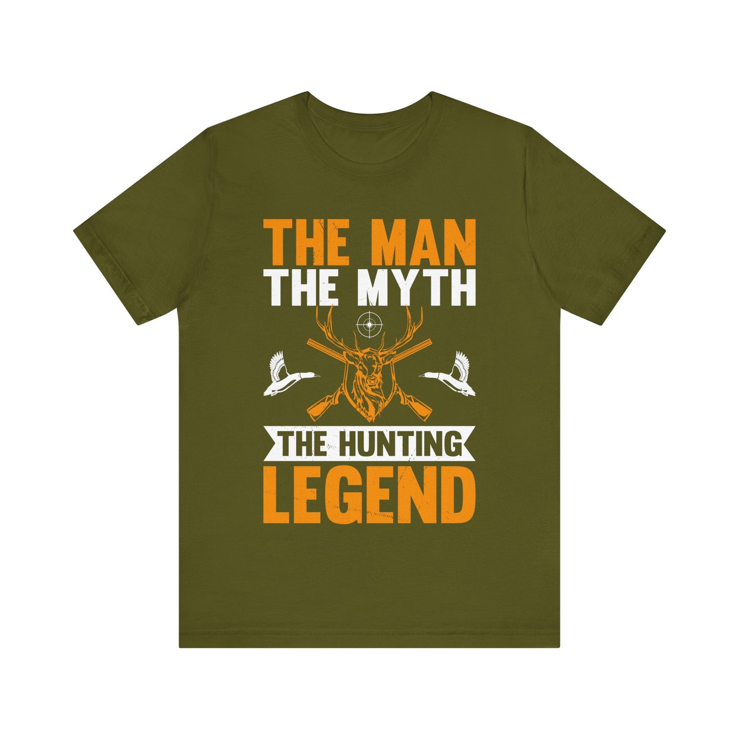 The Man The Myth The Hunting Legend T-Shirt – Funny Deer Hunter Gift for Men – Legendary Outdoorsman Tee for Dad, Husband, or Grandpa